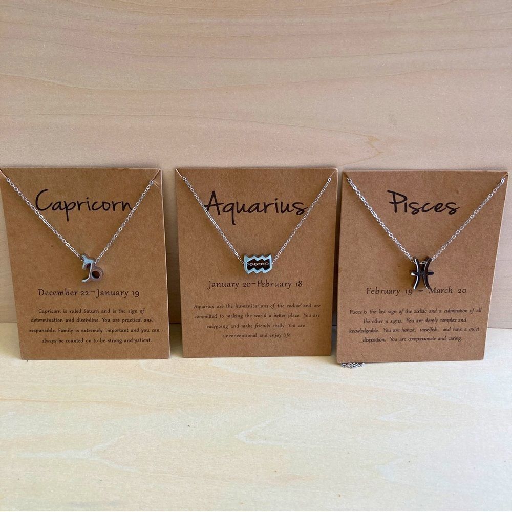 Horoscope Necklace  - Picture 2 of 7
